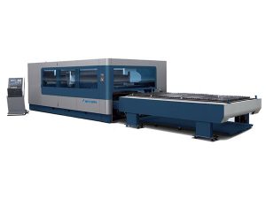 cnc metal makîneya qutkirina laser laser pîşesaziya 380v / 50hz 1kw 1.5kw çavkaniya laser