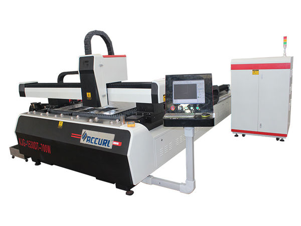 1000w 1500w lasera qutkirina metal ji bo qefaltiya sivik, 45m / min leza birrînê