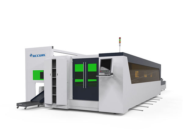 tîpa metal û pîvaza fîlimê qutkirina laser bi leza bilind 1500w bi cîhaza rotary